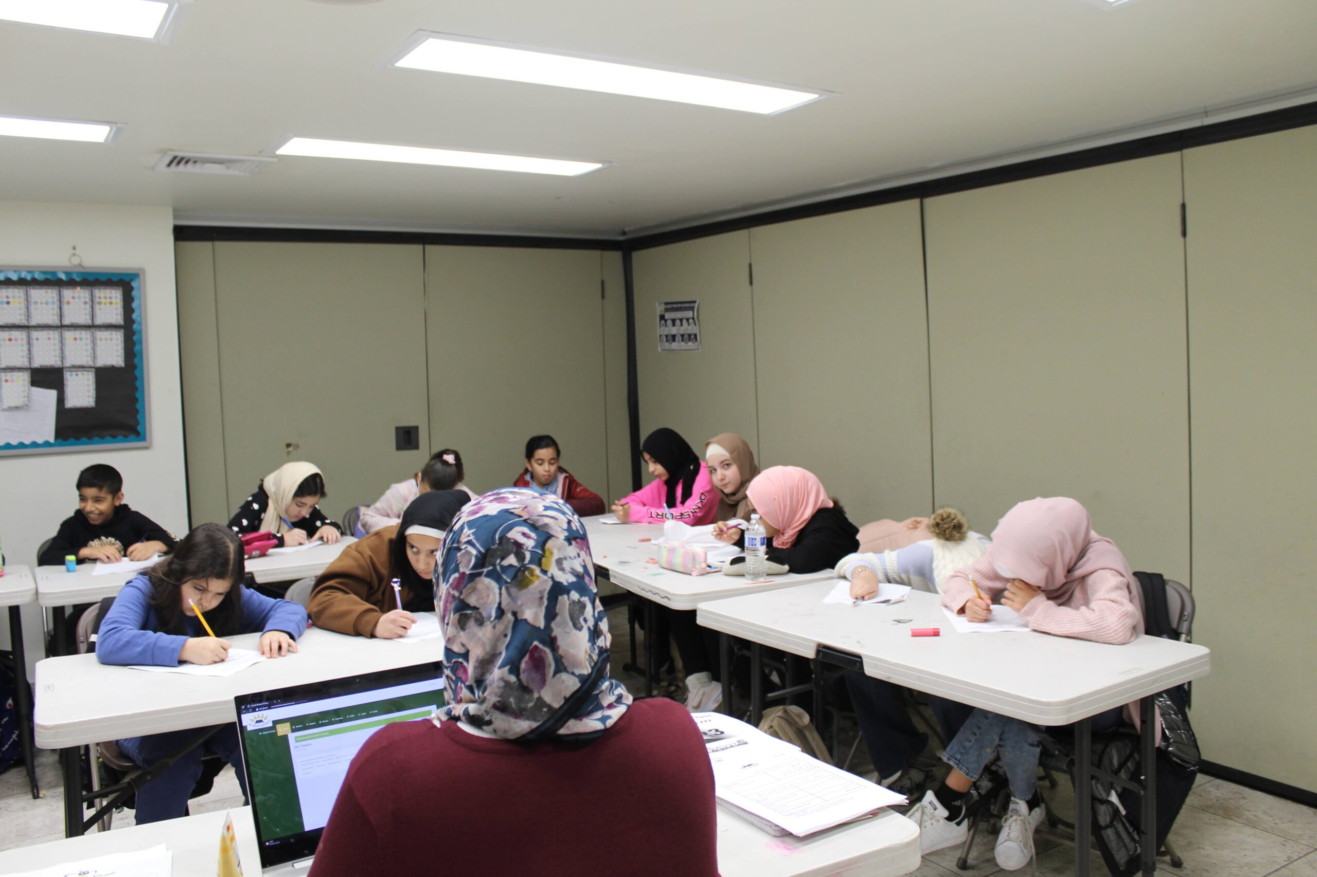 Student Registration at Al Huda Society